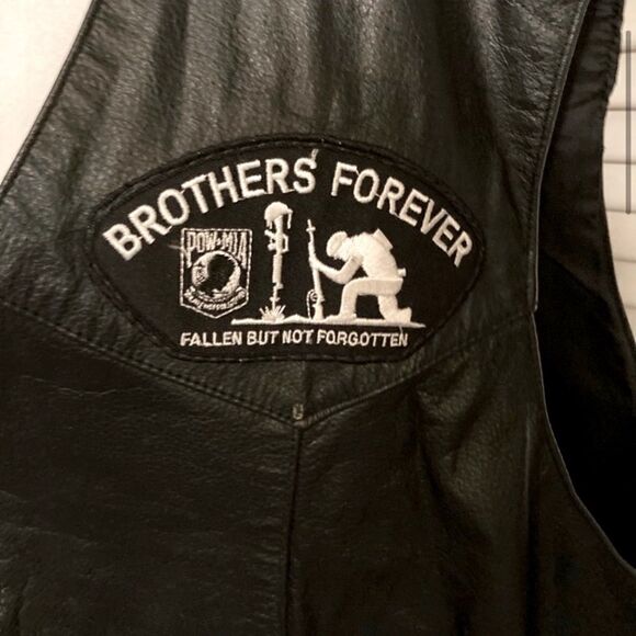 Leather King Vest 3X - Picture 3 of 5